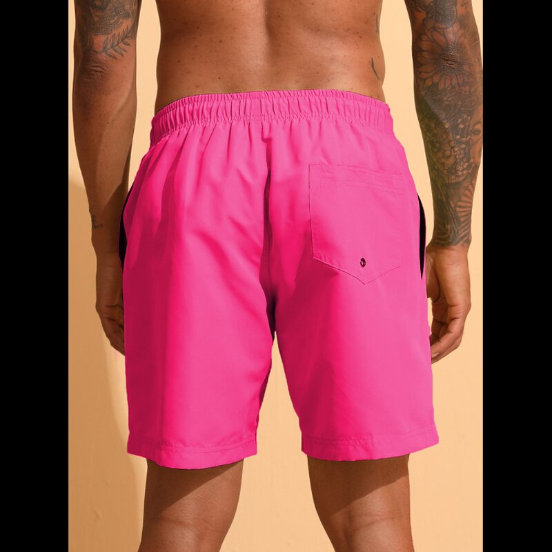 Swim Trunks Factory - Solid Color Lining Anti