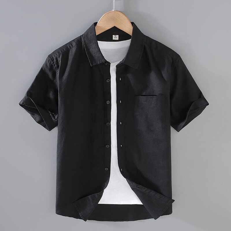 Men Shirt Factory - College Style Cardigan Short