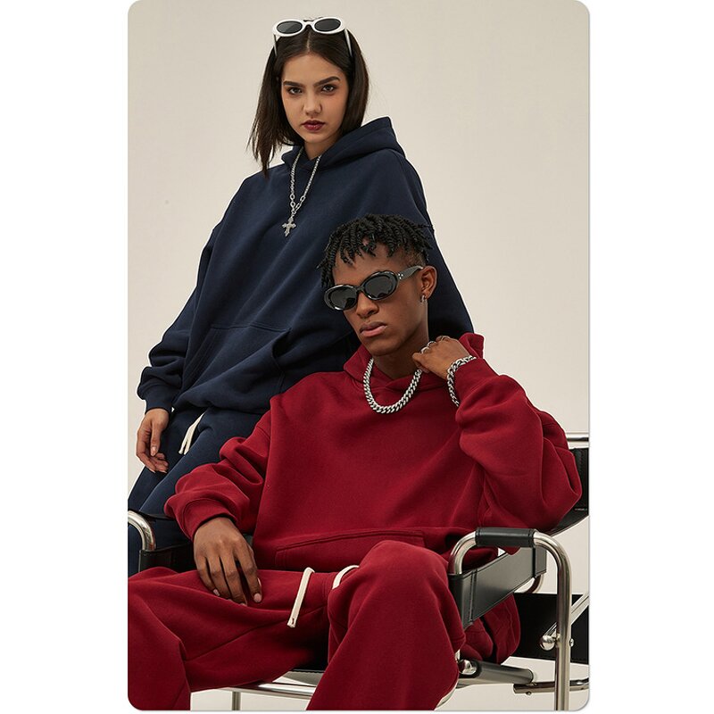 Hoodie Set Factory - Loose Fleece Lined Unisex