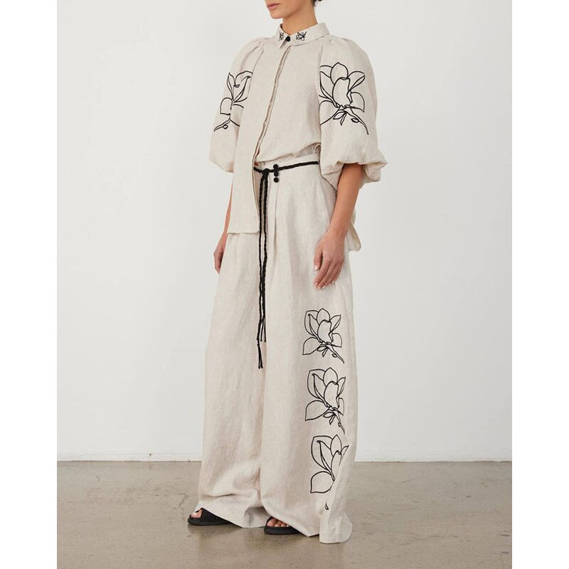 Wide Leg Pant Factory - High End Cotton Linen