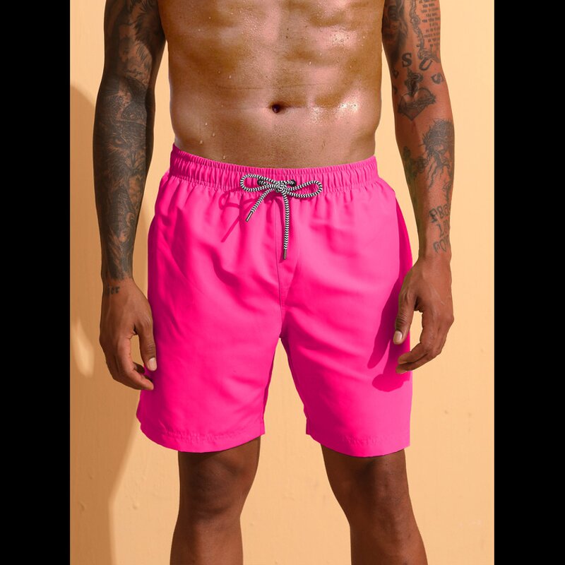 Swim Trunks Factory - Solid Color Lining Anti