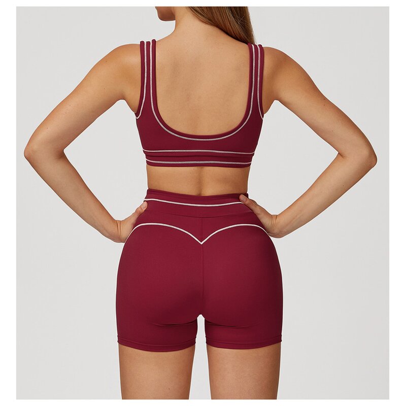 Yoga Set Factory - Nude Feel Brushed Bra Pant Set