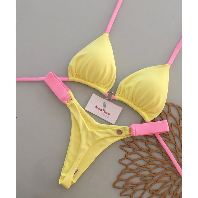 Bikini Set Factory - 2026 New Fashion Thong 2 Piece