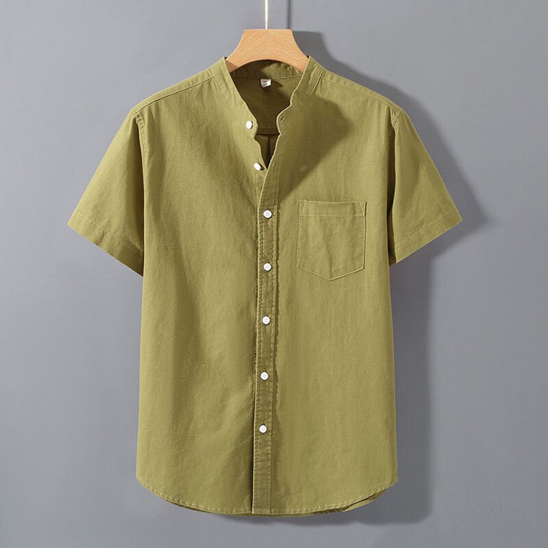 Men Shirt Factory - Chinese Style Linen Loose