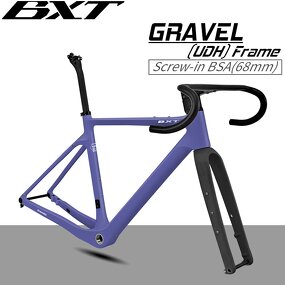 Gravel Frame Manufacturer - OEM New 700C45C Full Hidden Cable Aero Frame Set