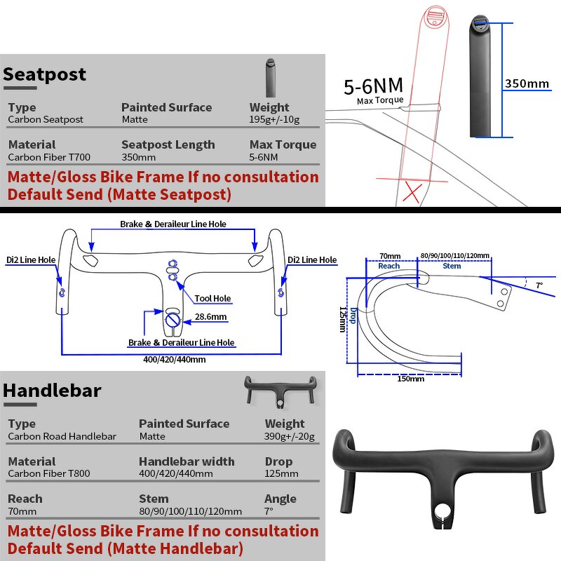 Road Frame Manufacturer - OEM PRO-145 Aero Carbon Di2 T47 Disc Brake Frameset