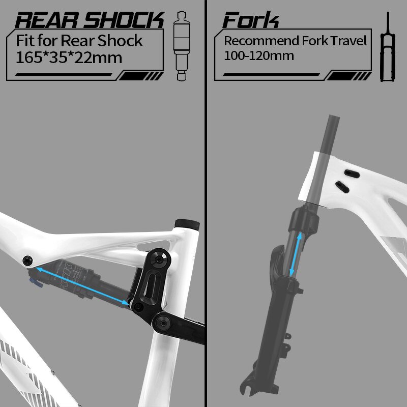 Full Suspension Frame Manufacturer - OEM New 29er 100mm Travel Boost 148mm