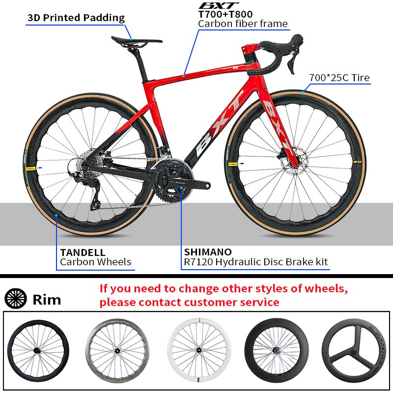Road Bike Manufacturer - OEM Carbon Disc Hydraulic 105/DI2 8.2kg Racing Bicycle