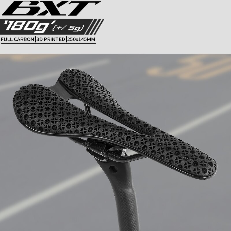 Bike Saddle Manufacturer - OEM 3D Printed Carbon Fiber 150mmx245mm Saddle