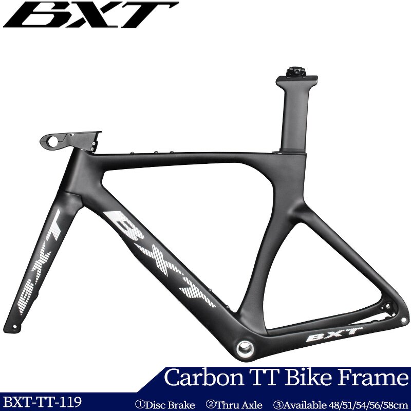TT Frameset Manufacturer - OEM Carbon Road Time Trial with TT Handlebar Case