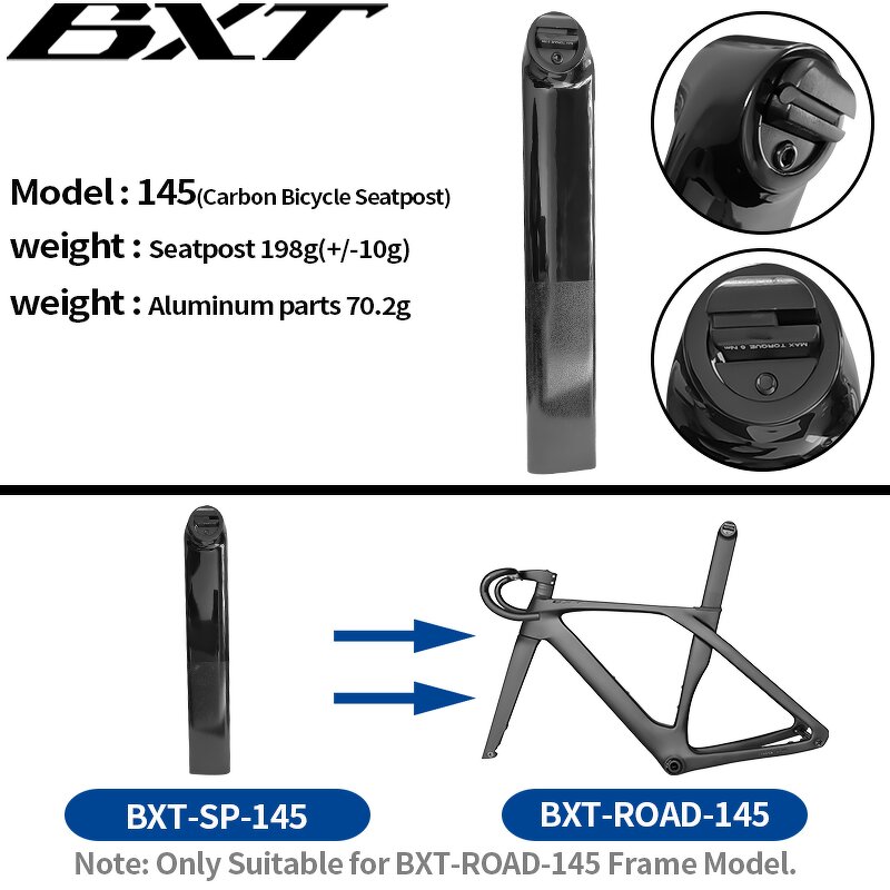 Carbon Bicycle Seatpost Manufacturer - OEM for Track Frame Disc Brake Road