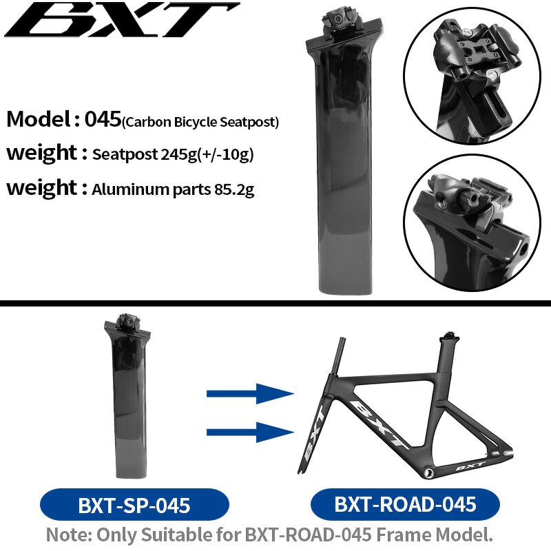 Carbon Bicycle Seatpost Manufacturer - OEM for Track Frame Disc Brake Road