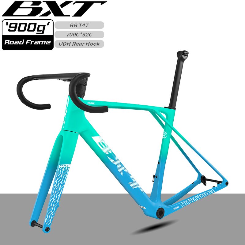 Bicycle Frame Manufacturer - OEM 700C Carbon Fork Disc Brake Frame UDH Rear Hook