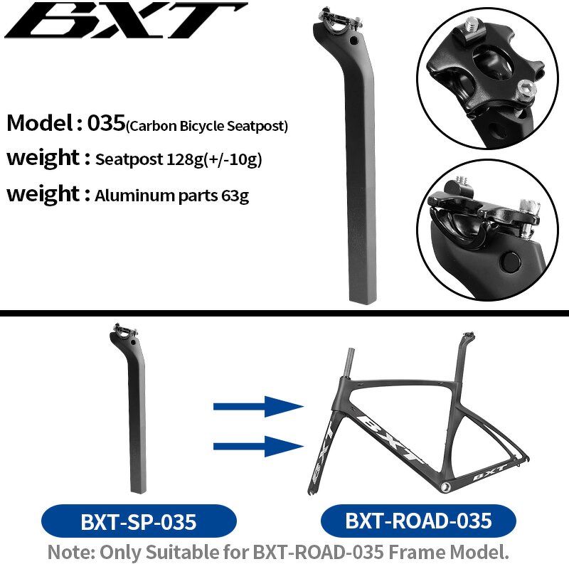 Carbon Bicycle Seatpost Manufacturer - OEM for Track Frame Disc Brake Road