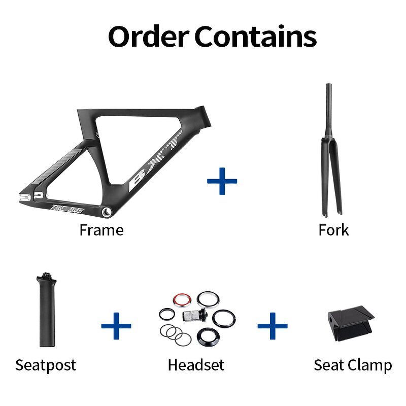 Track Frame Manufacturer - OEM New Carbon 700C Fixed Gear Single Speed Frame