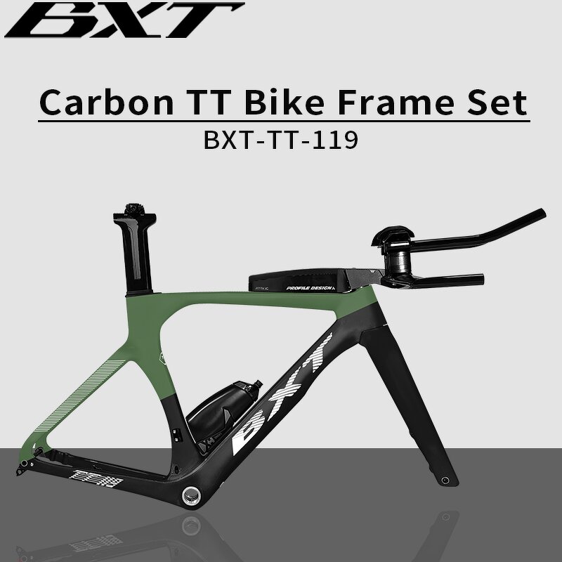 TT Bike Frame Set Manufacturer - OEM New Carbon Time Trial with TT Handlebar