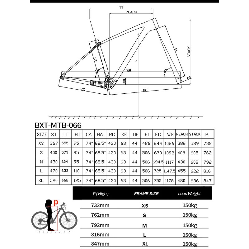 MTB Frame Manufacturer - OEM MTB-066 29er T1000 Carbon UDH Disc Brake Boost