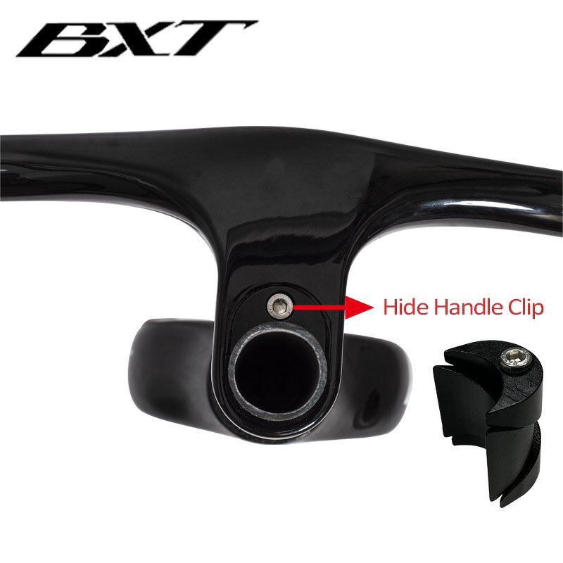 Kids Bike Handlebar Manufacturer - OEM Full Carbon T800 Integrated 500mm