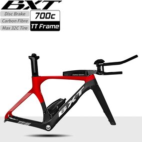 Time Trial Bike Frame Set Manufacturer - OEM Carbon 70032C with TT Handlebar