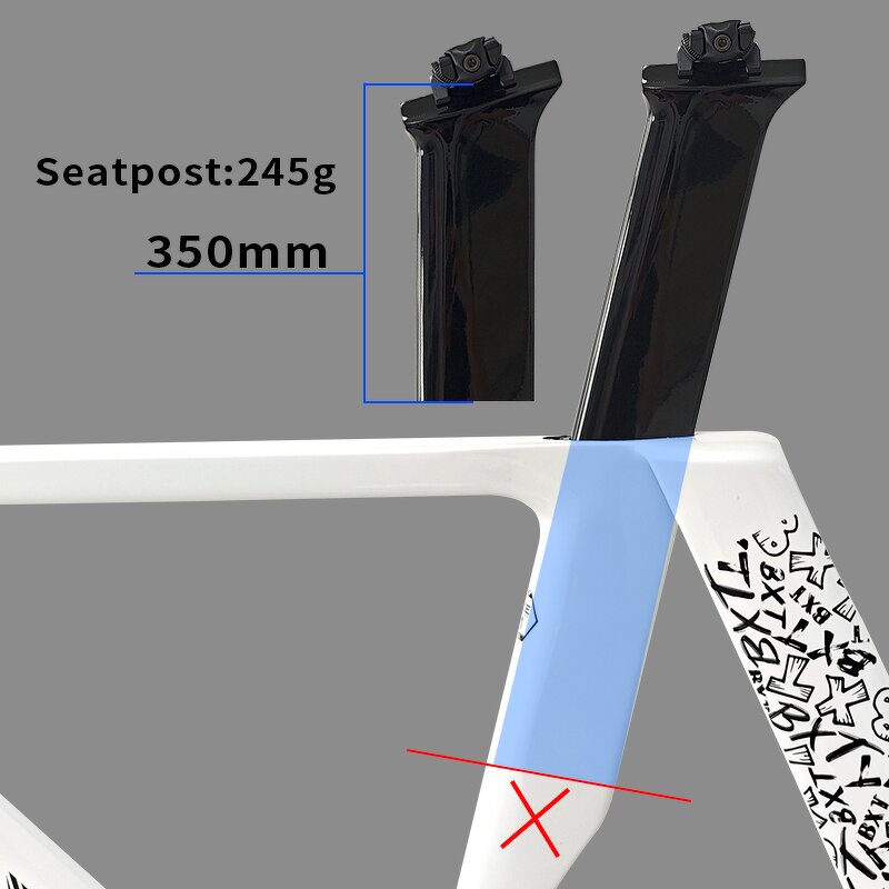 Track Bike Frame Manufacturer - OEM 700C Fixed Gear TRC-195 Carbon Track Frame
