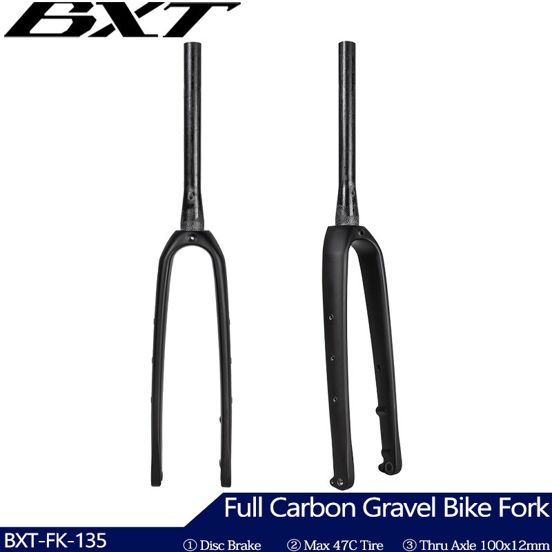 Gravel Fork Manufacturer - OEM New Internal Cable Carbon Cyclocross Fork