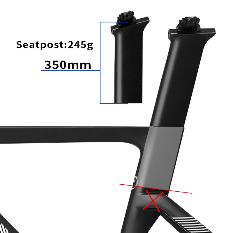 Track Frame Manufacturer - OEM Carbon Fixed Gear Road Bike Logo Customization