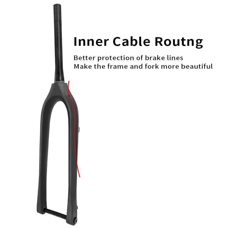 MTB Fork Manufacturer - OEM 2025 Carbon 27.5er DH Bicycle Rigid Fork