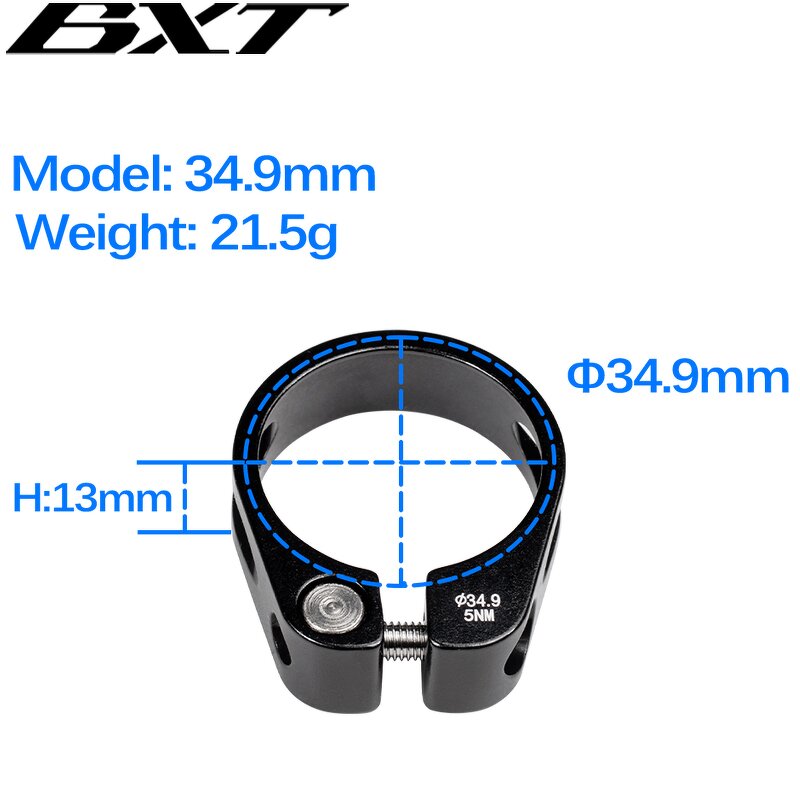 Bike Seatpost Clamp Manufacturer - OEM Aluminum Alloy 28.6-34.9mm Clamp