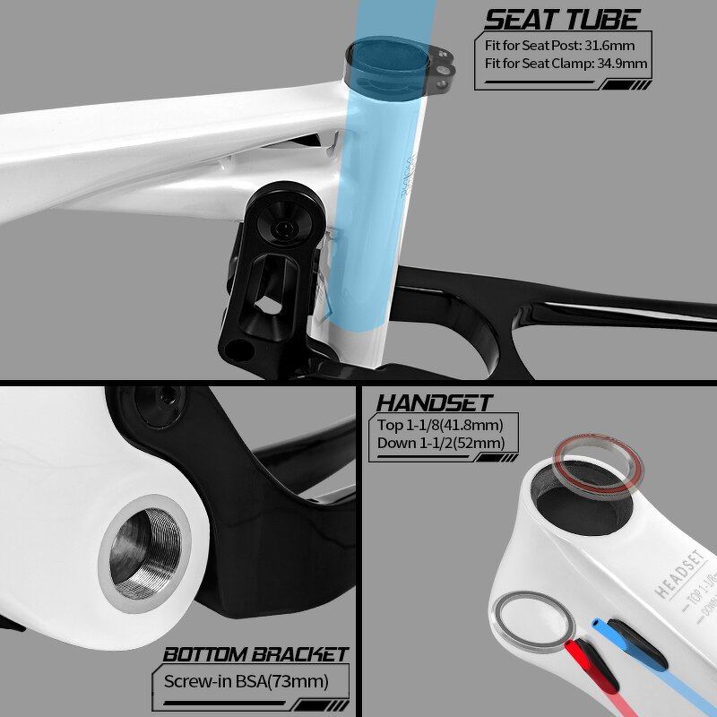 Suspension Mountain Bike Frame Manufacturer - OEM 29er Full Suspension Boost
