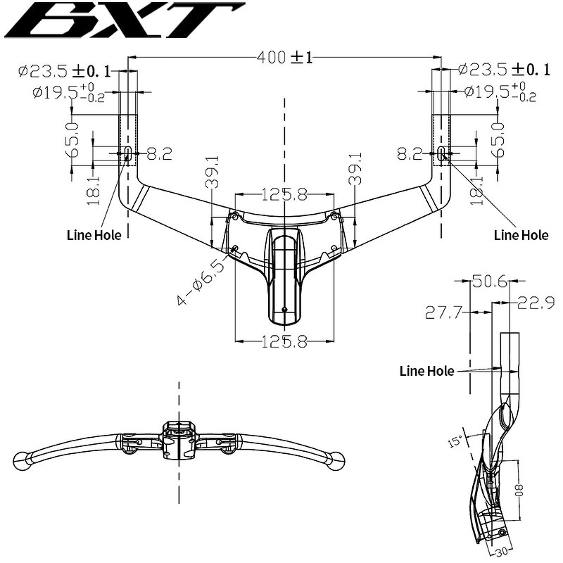 TT Handlebar Manufacturer - OEM Carbon Road Bicycle Aero TT Bar Trial Bar