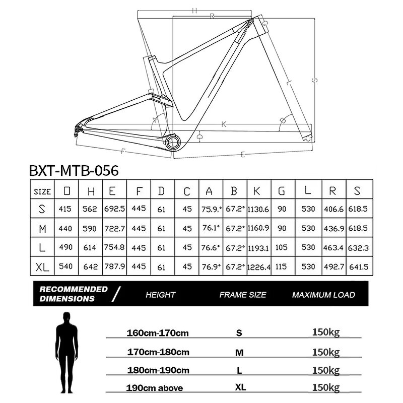 MTB Frame Manufacturer - OEM Carbon UDH T47 Full Internal Routing Boost 148mm