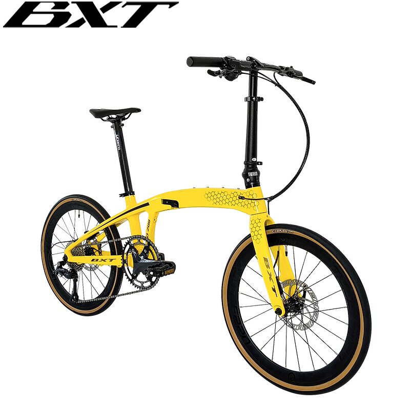 Folding Bike Manufacturer - OEM 20 Inch Carbon 9 Speed Disc Brake Commuter