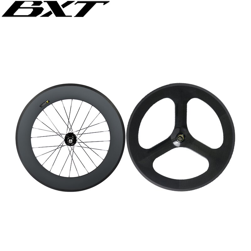 Carbon Bike Wheels Manufacturer - OEM 700C Track Fixed V Brake Disc Clincher