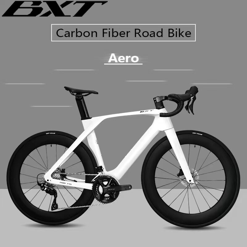 Road Bike Manufacturer - OEM Full Carbon Disc 24 Speed Hidden Cable 105 DI2