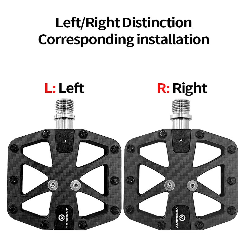 Bike Pedals Manufacturer - OEM Ultra-Light 3 Bearing Carbon Fiber Axle
