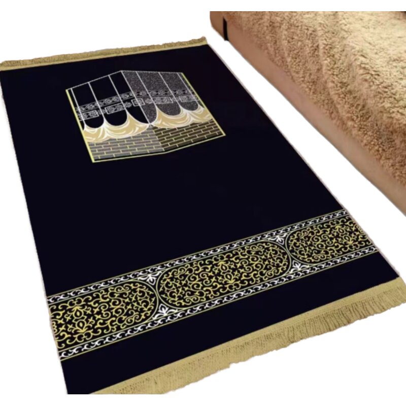 Prayer Mat Set Factory - OEM Washable Floral Polyester Rug