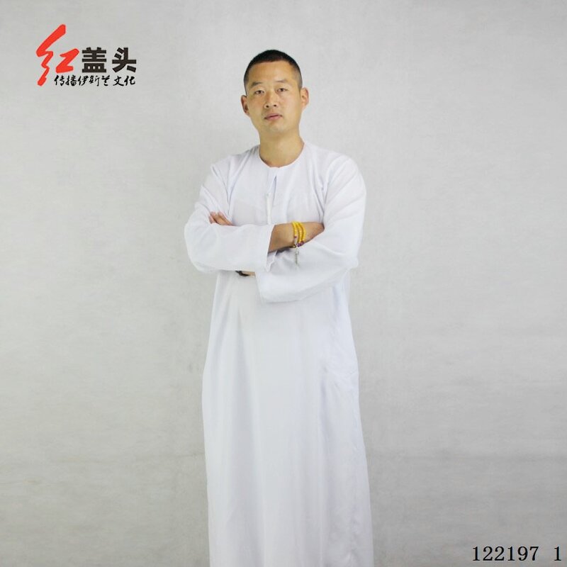 Men's Thobe Manufacturer - Custom Prayer Robe with Pockets Factory