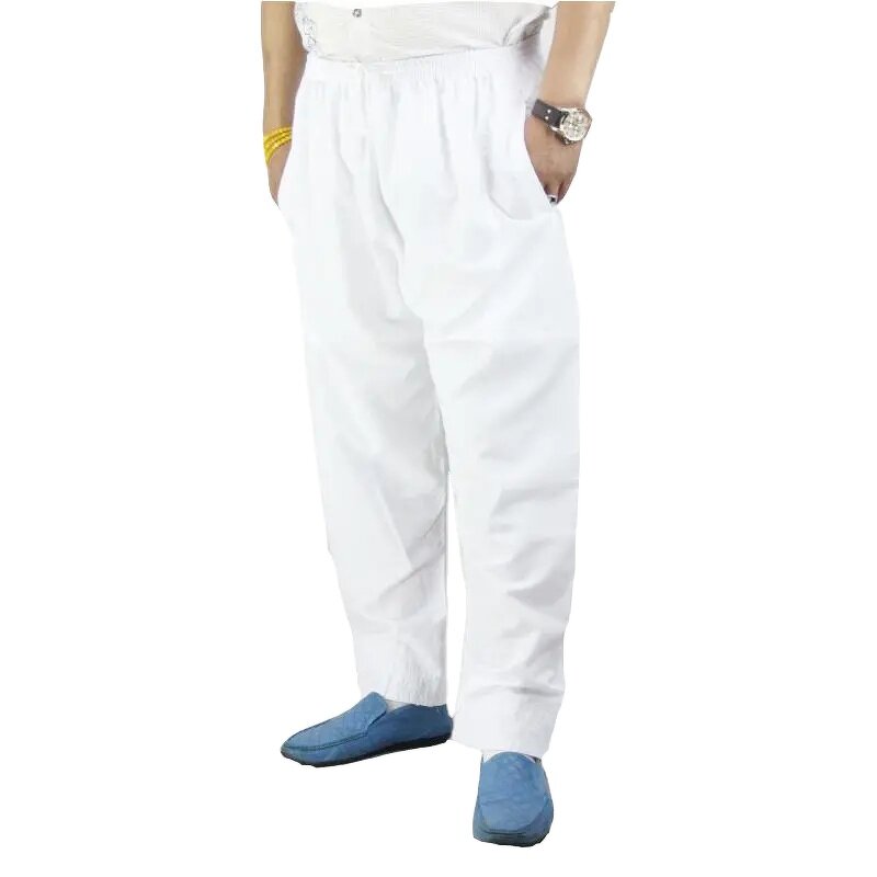 Men's Islamic Thobe Supplier - Custom Oman Style Cotton Pants