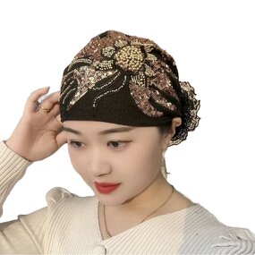 Women's Turban Hijab Manufacturer - Custom Solid Color Bonnet Design