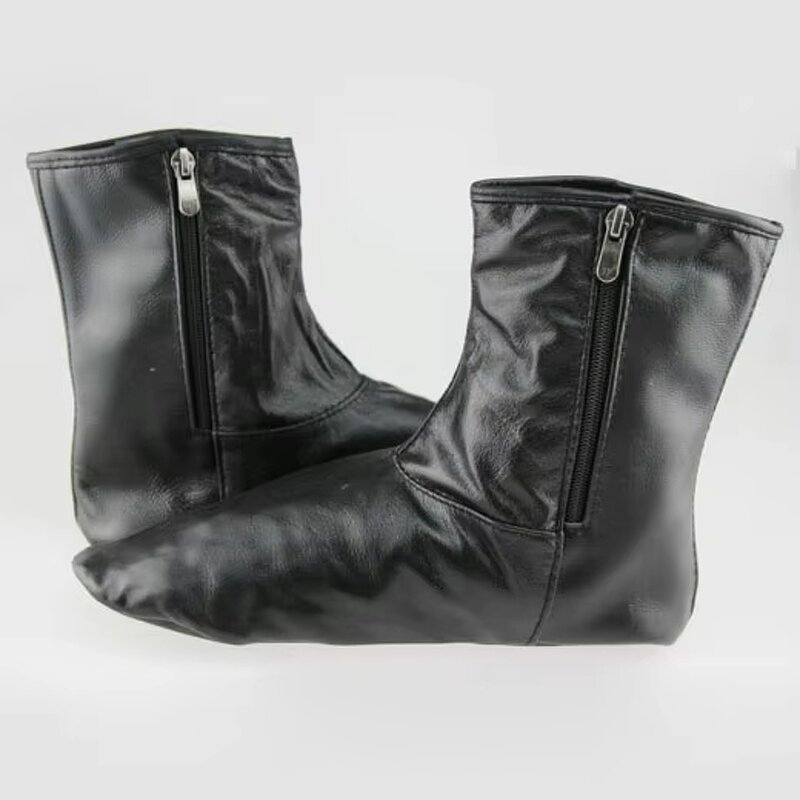 Men's Leather Socks Supplier - OEM Custom Sheepskin Ankle Socks