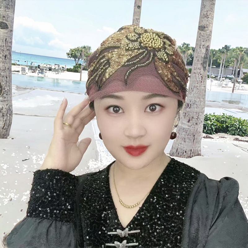 Women's Turban Hijab Manufacturer - Custom Solid Color Bonnet Design