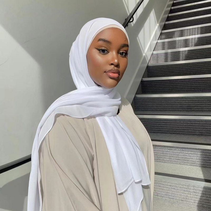 Islamic Hijab Scarf Supplier - Custom Solid Chiffon Wholesale