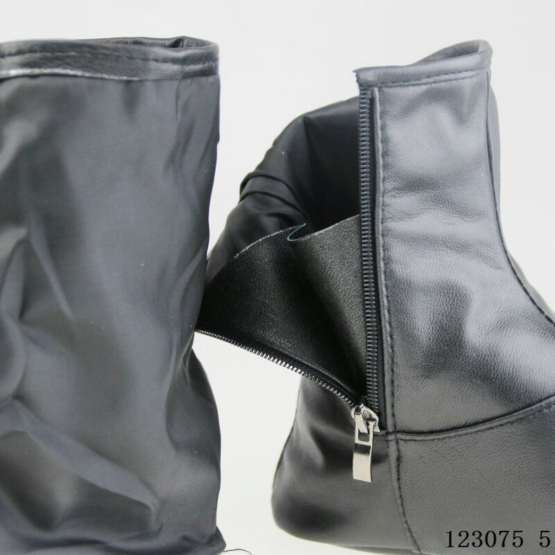 Wudu Socks Manufacturer - Custom Halal Leather with Zipper Factory