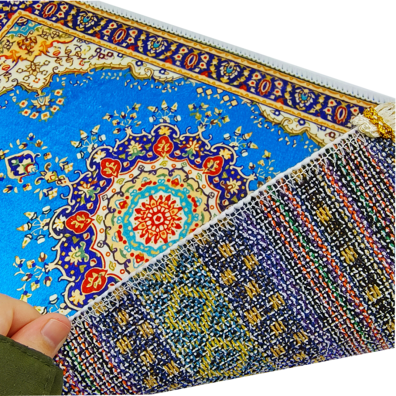 Muslim Prayer Rug Factory - Portable Ice Silk Non-slip Design
