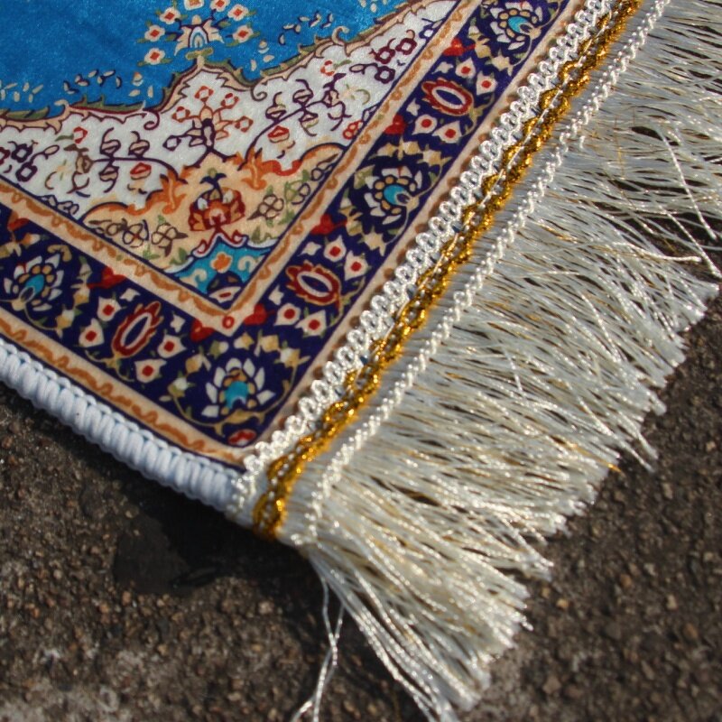 Muslim Prayer Rug Factory - Portable Ice Silk Non-slip Design