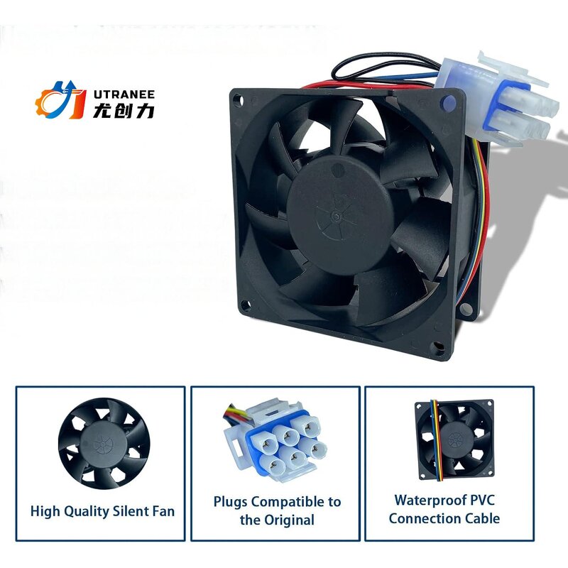 Home Refrigerator Evaporator Fan Manufacturer - DC 13.6V 20W 3 Lines