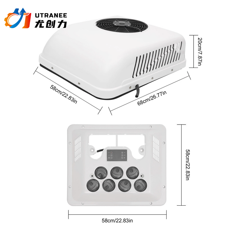 Universal Truck Cab AC Factory - 12V Split for RV Caravan Parking Cooler