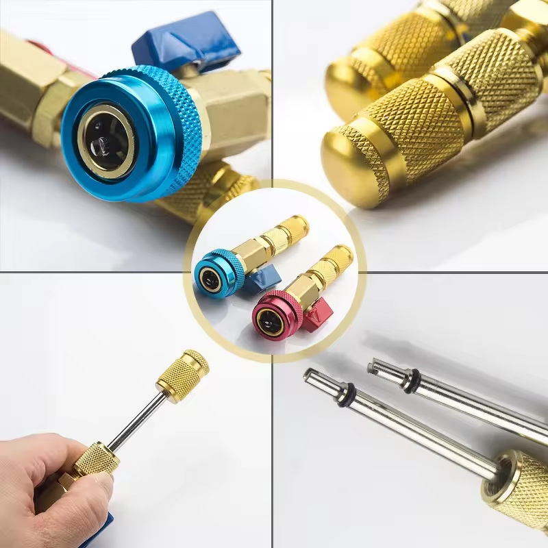 AUTO AC Quick Connector Manufacturer - Brass Joint Adapter Gauge