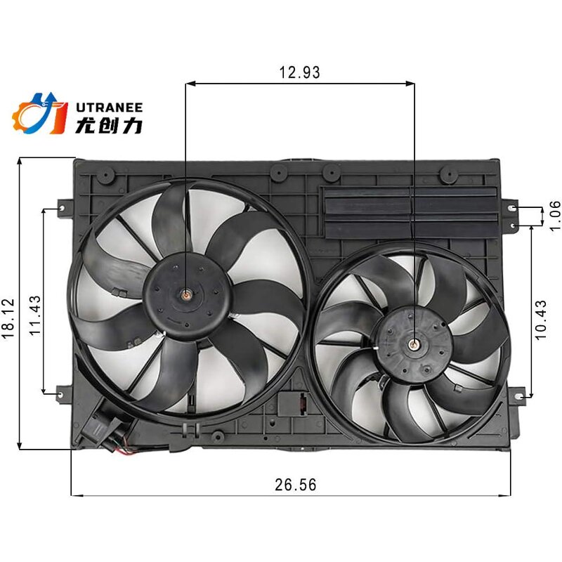 Auto Radiator Fan Factory - OEM for Volkswagen Jetta & Tiguan
