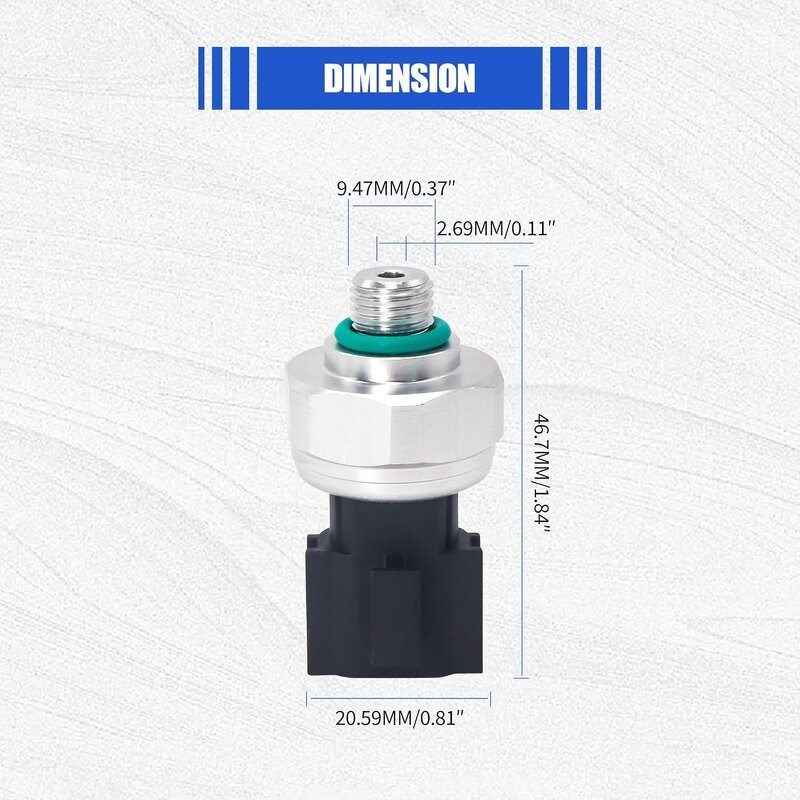 New Auto AC Pressure Sensor Manufacturer - For Nissan Infiniti Mazda Mitsubishi